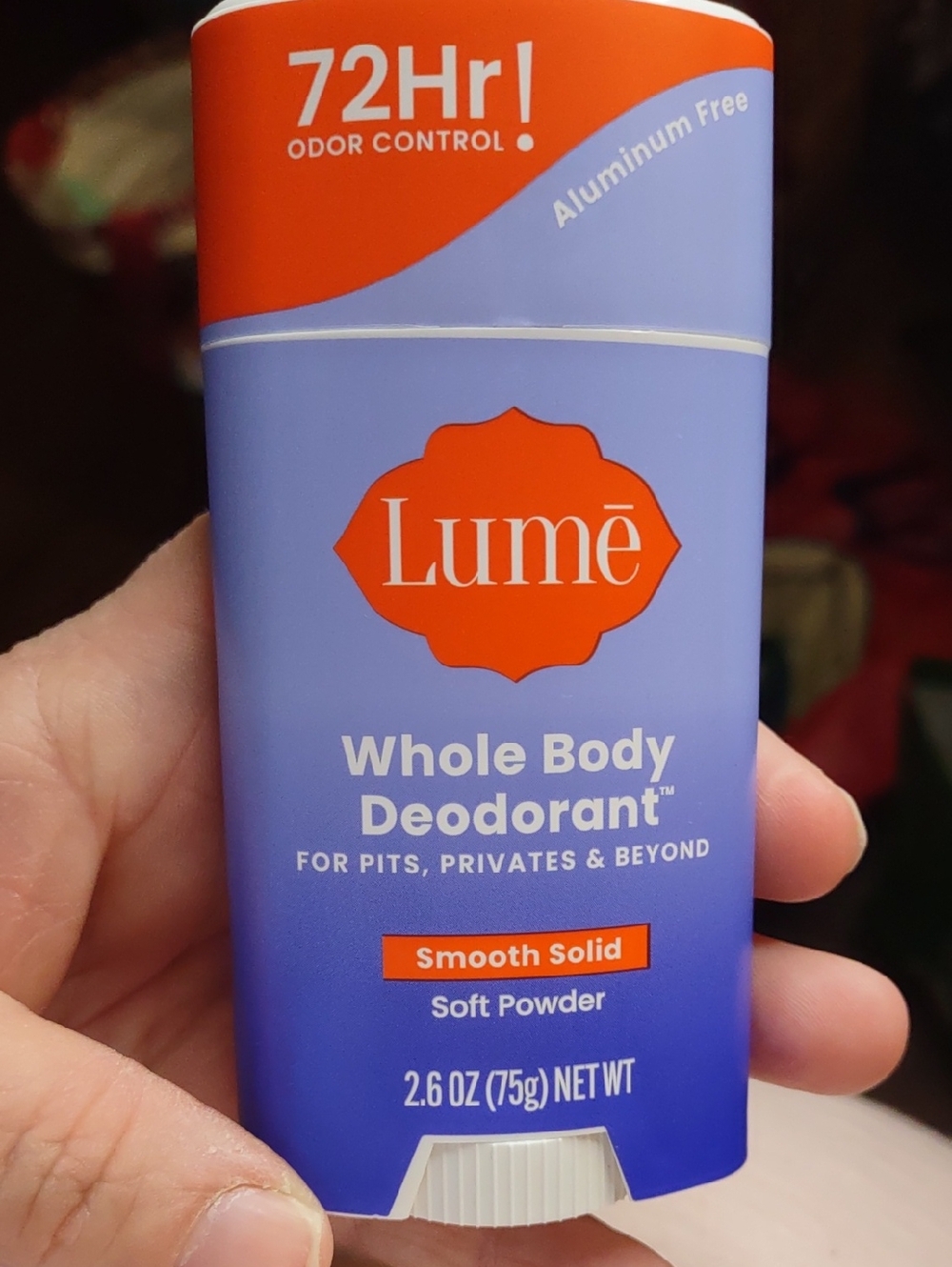 Whole body deodorant